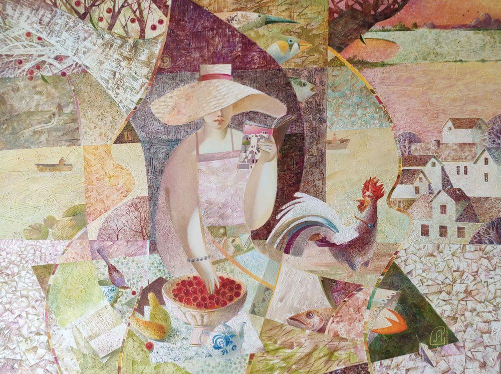 Summer shadow or journey to distant countries